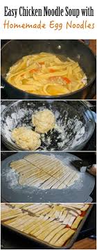 Chicken Noodle Soup With Homemade Egg Noodles Quick Chicken Noodle Soup Homemade Egg Noodles Chicken Noodle Soup Easy
