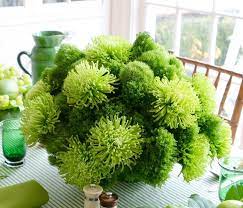 Passions Posts Carolyne Roehm Green Flowers Green Centerpieces Winter Floral Arrangements