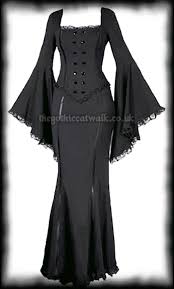 Gothic Dress Goth Dress Black Mermaid Dress Gothic Dress
