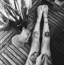 Please include the artist's name and. Black And White Tattoo Social Tatts And Cats
