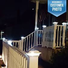 Imperial Solar Post Cap Light By Classy Caps Solar Post Caps Deck Lighting Deck Post Lights