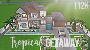Bloxburg Tropical House Ideas Google Search House Plans With Pictures Unique House Design Tropical Houses