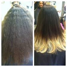 For many of us striving to achieve that perfect shade of blonde, we put our hair through the wringer. Blonde Tips Ombre Hair Before And After By Hiimgaymolly On Deviantart