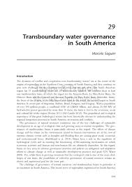Pdf Transboundary Water Governance In South America