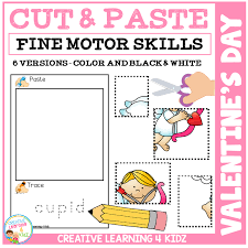 Speeches for veteran's day are common, but these five facts about veteran's day will gi. Cut And Paste Fine Motor Skills Puzzle Worksheets Valentine S Day Digital Download