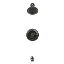 Delta Bt14496ob Windemere Singlefunction Tub And Shower Trim Kit With Singlespray Shower Head Oil Rubbed Bronze Valv With Images Shower Tub Shower Heads Trim Kit