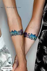 Getting a couples tattoo is a big step. 20 Best Matching Couple Tattoos To Express Your Love Matching Couple Tattoos Matching Tattoos Couple Tattoos