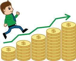 Earning Interest - - Graph Money Cartoon Clipart - Full Size Clipart  (#3757409) - PinClipart
