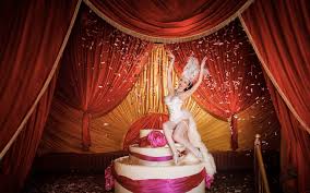 Jumping out of a cake. History Of Women Jumping Out Of Cakes Filthy