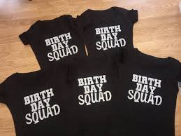 Pink Birthday Squad T Shirts Pin On Party Ideas