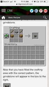 What does the grindstone do, what is the recipe, how is it different than the anvil, and anything else you. Grindstone Recipe Minecraft