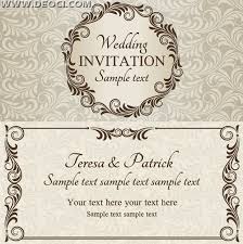 126342 best beautiful invitation templates for education ✓ free vector download for commercial use in ai, eps, cdr, svg vector illustration graphic art . Vector Wedding Invitation Design Template Eps Downloads Deoci Com In 2021 Free Wedding Invitations Free Wedding Invitation Templates Wedding Invitation Card Template