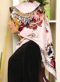 Cicek Desenli Esarp Gulsoy Fashion Head Scarf Women S Top