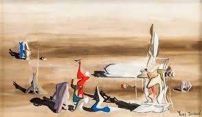 Raymond georges yves tangut was born in paris on 5th. Yves Tanguy A Surrealist Landscape Scene Mutualart