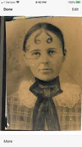 My aunt Mary Northover Warren daughter of John Northover and Sabina Hiscock  Northover taken in September 1962.