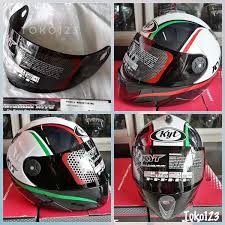 Clothing (brand) spoiler helm semarang. Jual Terlaris Kaca Helm Kyt X Rocket Warna Hitam Bagus Di Lapak Ring Part Bukalapak