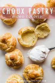 How To Make Light And Airy Choux Pastry For Cream Puffs Eclairs And Profiteroles Homemade Pate A Choux Recipe On S Choux Pastry Pastry Recipes Eclair Recipe