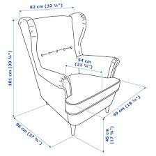 Ikea Us Furniture And Home Furnishings Wing Chair Ikea Strandmon Chairs For Sale