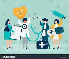 Group Of Medical Staff Carrying Health Related Icons Ad Sponsored Staff Medical Group Carrying In 2020 Medical Infographic Templates Country Flags