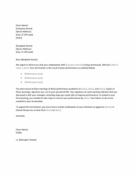Firing takes place when the employer is not satisfied with the employee or there is any violation of company rules. Sample Termination Letter For Poor Performance Apparel Dream Inc