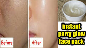 Get Instant Glowing And Fair Skin Party Glow Face Pack Youtube get instant glowing and fair skin party glow face pack