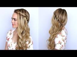 If you want to look extra polished, then you can section off your hair and start with this style here. 10 Easy Waterfall Braids To Try In 2020 The Trend Spotter