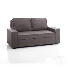Esistono infatti divanetti con schienali reclinabili e altri fissati alla struttura del divano, ovviamente in stili e colori diversi, e con dettagli. Garbo Grey Divano 2 Posti Letto In Ecopelle Grigio L 176 P 102 Cm