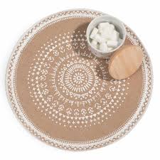 Set De Table Rond En Lot De 2 Set De Table Rond Set De Table Sets De Table