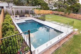 Family Pools Brisbane Norfolk Pools Inground Concrete Pools Pool Houses Simple Pool