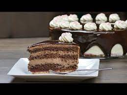 Idee Biskuit Mit Einfacher Aufschlagganache Und Murbeteigboden Mirror Glaze Torte Schoko Sahne Torte Unglaublich Schokoladig Und Lecker Y Chocolade Taart