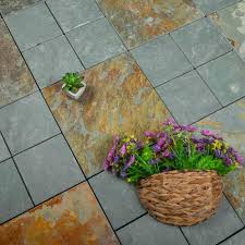 Why consider a travertine pool deck? Find Outdoor Natural Deck Tile Slate For Swimming Pool Surroun