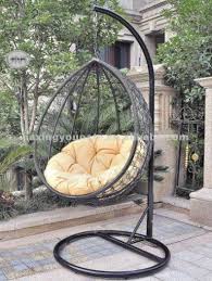 Outdoor Rattan Haning Egg Chair Unt H 605 Muebles De Jardin De Hierro Sillas Colgantes Sillas Decoradas