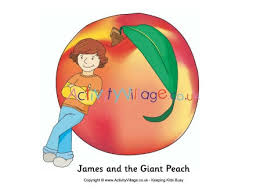 In the book, the peach starts out near the cliffs of dover and ends up on the empire state building.take some time to explore the places mentioned along the way.you may also want to have students make a travel brochure about james' trip or design postcards to send from each location. James And The Giant Peach Poster