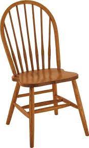 Nowadays, windsor chairs are available in all sorts of designs and they can even include other materials to achieve a more contemporary look or match other types of décor. Seven Spindle Bow Back Windsor Chair From Dutchcrafters Amish