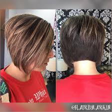 Short angled bob hairstyles are one of bob variations that most people already know, the angled cut not only makes a hairstyle look stunning, but also able to change the way it looks. Layered Short Angled Bob Hairstyles Novocom Top