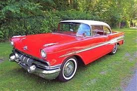 Image result for Starlight Yellow 1957 Pontiac