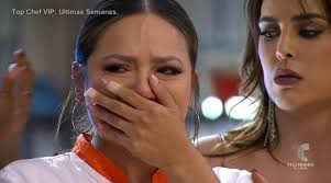 Triste despedida por otra gran, gran participante que logró un crecimiento  grandisimo en la cocina de #topchefvip2 Gracias Helen por toda tu buena  vibra, por tu energía... chulis, lo mejor de la