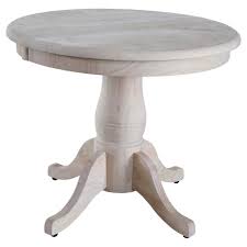 Round Pedestal Table Wood International Concepts Brown Round Pedestal Dining Table Pedestal Dining Table Unfinished Coffee Table