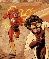 Bart Allen Impulse Y Barry Allen The Flash Superheroes Dc Personajes Dc Comics
