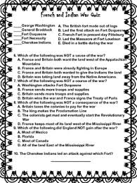 French And Indian War Quiz In 2020 War History Quotes French