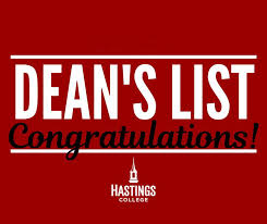Hastings College announces spring 2024 Dean's List