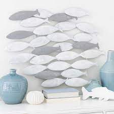 Deco Murale Banc De Poisson En Metal Maisons Du Monde Arredamento Decorare Le Pareti Arredamento Casa Al Mare