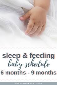 While every baby is truly different, there are certain guidelines for the intake of breast milk or formula and solids by age. Narrative Family On Twitter Sleep And Feeding Schedule For 6 Month 9 Month Baby Sleep And Feeding Routine For 6 Month Old Baby Https T Co G20zzxrkm4 Parents Https T Co Wjgkafdovq