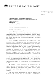 President biden's inauguration speech in full. Https Www Bundespraesident De Shareddocs Downloads De Reden 2019 02 190221 Staatsbankett Lettland Englisch 2 Pdf Blob Publicationfile