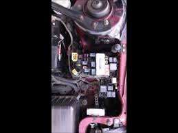 The layout of the box is shown below. 2000 Mitsubishi Eclipse Gt 3 0 External Fuse Box Exact Photos Youtube