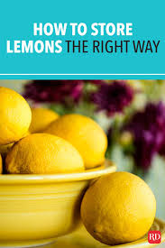 And if you decide to go the extra mile and seal the fruits tightly, you can assume they will keep for 5 weeks or even a bit more. How To Store Lemons The Right Way Storing Lemons Lemons Lemon Storage