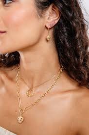 Pierce Your Heart' Pink Sapphire Heart Necklace