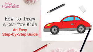 How to draw a car easy step by step for kids, beginners, children 4☞ fanpage facebook drawing for kids: How To Draw A Car A Step By Step Guide With Pictures