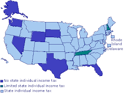 The data include items, such as Basic Information About Which States Have Major Taxes And States Fiscal Years