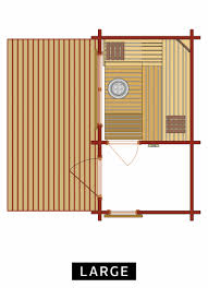 Grundriss Der Aussensauna Draussensauna Mit Extragrosser Terrasse Saunahaus Sauna Aussensauna